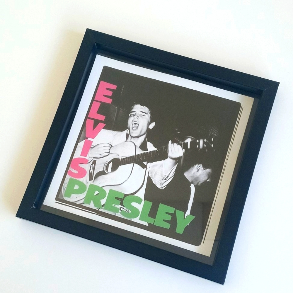 Elvis Presley Framed Album Mini Wall Art